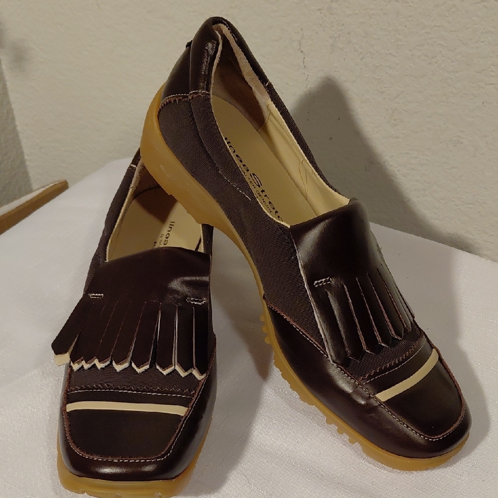 Walter Genuin Brown Fringe Loafers